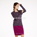 Mixed colour women cashmere pullover